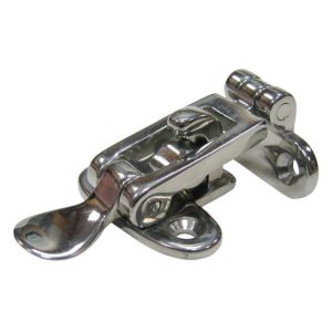 Fecho Capota Frontal INOX 1502 | Fechos / Cursores | Automóveis Clássicos, Automóvel, Náutica | A CarStuff - Tudo para Estofos e Estofadores é lider nacional no fornecimento de peles, tecidos, napas, lonas, capotas, alcatifas, ferramentas e tudo para estofos em automóveis, clássicos, náutica, ferroviária, aeronáutica e decoração.